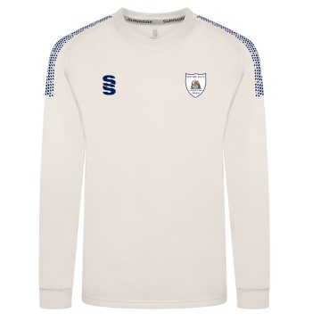 NEWARK R&M CC BLAST LONG SLEEVE WOMEN'S SWEATER - Ivory