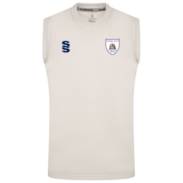 NEWARK R&M CC BLAST SLEEVELESS WOMENS SWEATER-Ivory